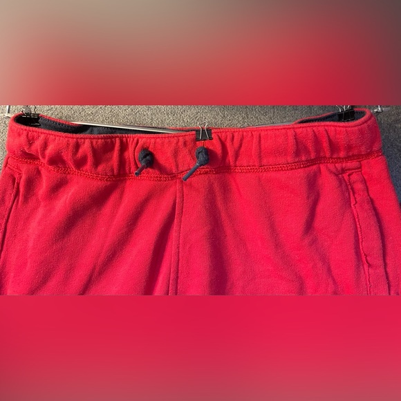 Abercrombie Kids Red Fleece Lined Sweatpants - Size 13/14 - Picture 5 of 9